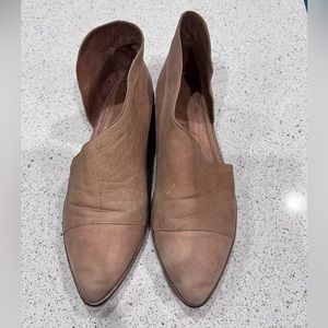 Free People Royale Flat | Brown Leather Women’s 38